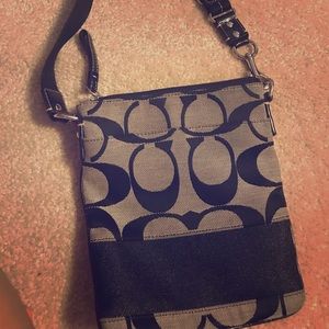 Coach cross body purse